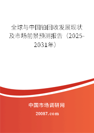 全球与中国铂回收发展现状及市场前景预测报告（2025-2031年）