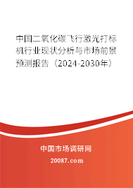 中国二氧化碳飞行激光打标机行业现状分析与市场前景预测报告（2024-2030年）