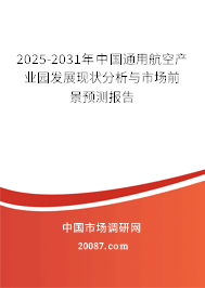 2025-2031年中国通用航空产业园发展现状分析与市场前景预测报告