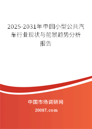 2025-2031年中国小型公共汽车行业现状与前景趋势分析报告