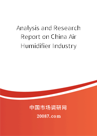Analysis and Research Report on China Air Humidifier Industry