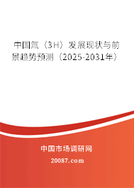 中国氚（3H）发展现状与前景趋势预测（2025-2031年）