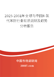 2025-2031年全球与中国4-氯代苯酐行业现状调研及趋势分析报告 2025-2031年全球与中国4-氯代苯酐行业现状调研及趋势分析报告