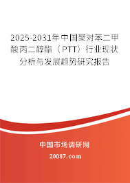 2025-2031年中国聚对苯二甲酸丙二醇酯(PTT)行业现状分析与发展趋势研究报告 2025-2031年中国聚对苯二甲酸丙二醇酯(PTT)行业现状分析与发展趋势研究报告