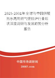 2025-2031年全球与中国供暖热水两用燃气壁挂炉行业现状深度调研与发展趋势分析报告