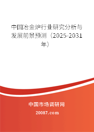 中国冶金炉行业研究分析与发展前景预测(2025-2031年) 中国冶金炉行业研究分析与发展前景预测(2025-2031年)
