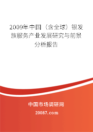 2009年中国(含全球)银发族服务产业发展研究与前景分析报告 2009年中国(含全球)银发族服务产业发展研究与前景分析报告