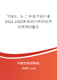 苄胺N,N-二甲基苄胺行业2011-2016年发展分析及投资前景预测报告 苄胺N,N-二甲基苄胺行业2011-2016年发展分析及投资前景预测报告