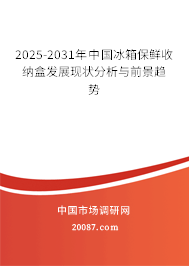 2025-2031年中国冰箱保鲜收纳盒发展现状分析与前景趋势 2025-2031年中国冰箱保鲜收纳盒发展现状分析与前景趋势