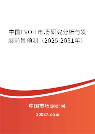 中国EVOH市场研究分析与发展前景预测（2025-2031年）