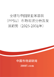 全球与中国聚亚苯基砜（PPSU）市场现状分析及发展趋势（2025-2031年）