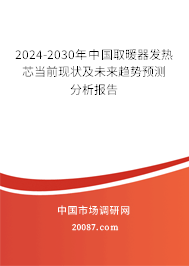 2024-2030年中国取暖器发热芯当前现状及未来趋势预测分析报告