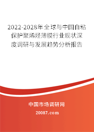 2022-2028年全球与中国自粘保护聚烯烃薄膜行业现状深度调研与发展趋势分析报告