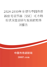 2024-2030年全球与中国传感器信号调节器（SSC）IC市场现状深度调研与发展趋势预测报告