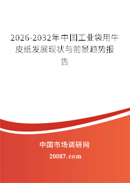 2026-2032年中国工业袋用牛皮纸发展现状与前景趋势报告