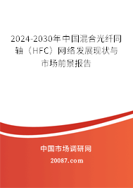 2024-2030年中国混合光纤同轴（HFC）网络发展现状与市场前景报告