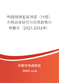 中国聚酰亚胺薄膜（PI膜）市场调查研究与前景趋势分析报告（2025-2031年）