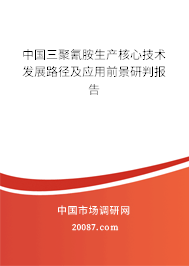 中国三聚氰胺生产核心技术发展路径及应用前景研判报告 中国三聚氰胺生产核心技术发展路径及应用前景研判报告