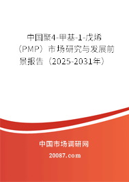 中国聚4-甲基-1-戊烯(PMP)市场研究与发展前景报告(2025-2031年) 中国聚4-甲基-1-戊烯(PMP)市场研究与发展前景报告(2025-2031年)