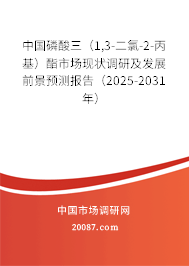 中国磷酸三（1,3-二氯-2-丙基）酯市场现状调研及发展前景预测报告（2025-2031年）