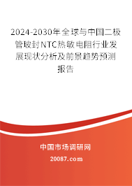2024-2030年全球与中国二极管玻封NTC热敏电阻行业发展现状分析及前景趋势预测报告