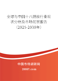 全球与中国十八酰胺行业现状分析及市场前景报告（2025-2030年）